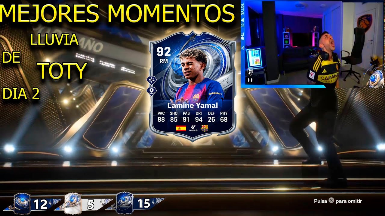 DjMaRiiO MEJORES MOMENTOS CON TODOS LOS TOTY DIA 2 EN EA SPORTS FC 26