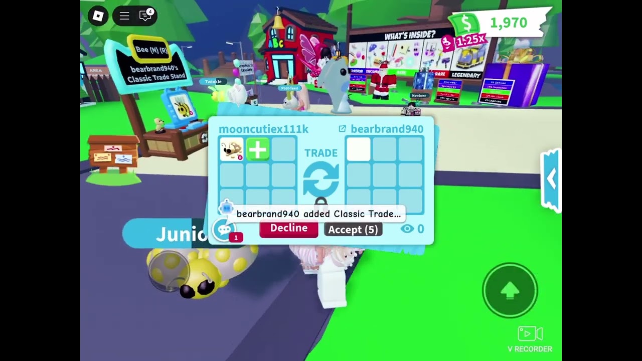 |Trading my Ride Golden Ladybug for an Overpay?|#Adoptme #roblox #CandyCrashYT|🍬&bull;CandyFrost&bull;🍬