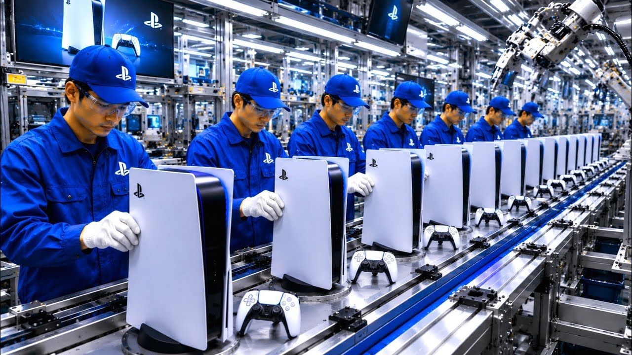 How PS5 Is Made in Factory | Complete Manufacturing Process