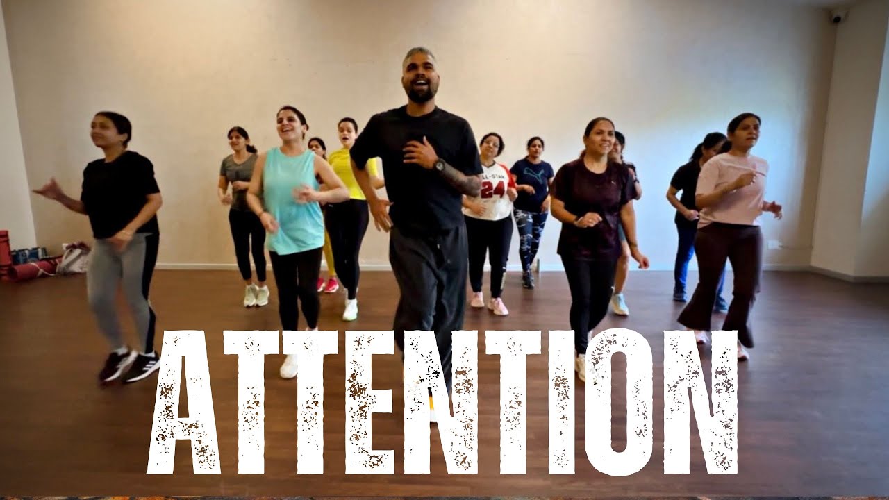 Attention (Salsa Version) | Charlie Puth | Dance Fitness | Uttam Raj