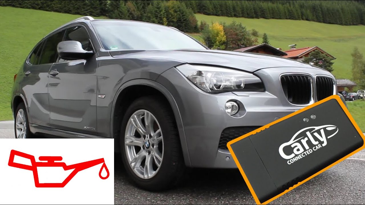 Motoröl wechseln BMW X1 E84 mit Carly