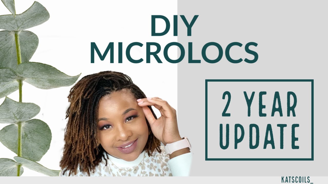 DIY Microlocs 2 Year Update | Twist Locs | Interlocks | Katscoils