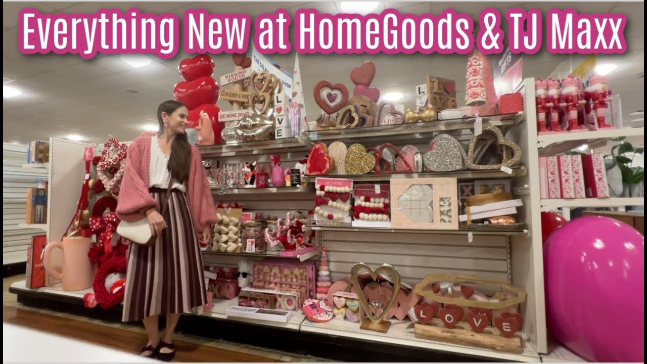 The Bows, The Drama, Everything New at HomeGoods & TJ Maxx for 2025! Spring, Valentine's Day