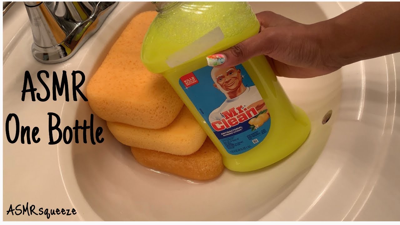 One Bottle Of Mr.Clean/ASMRsqueeze