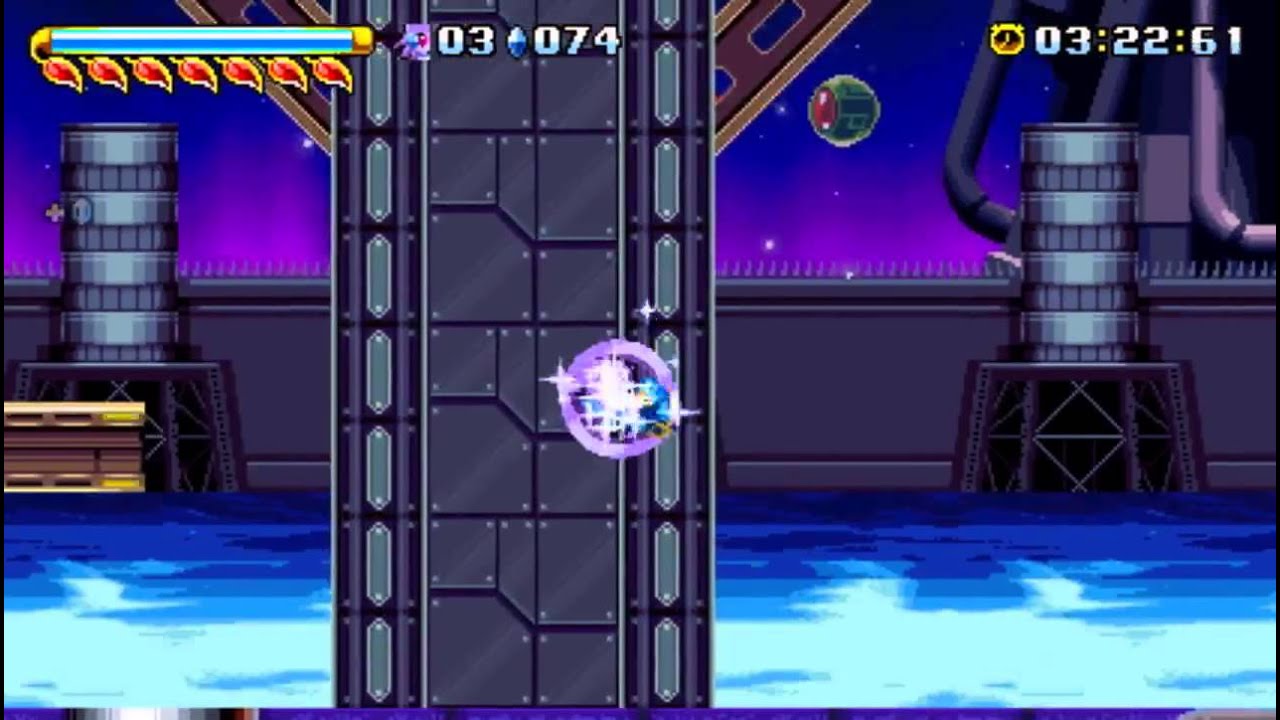 Freedom Planet: Lilac @ Hard Battle Glacial @ 7:40:83
