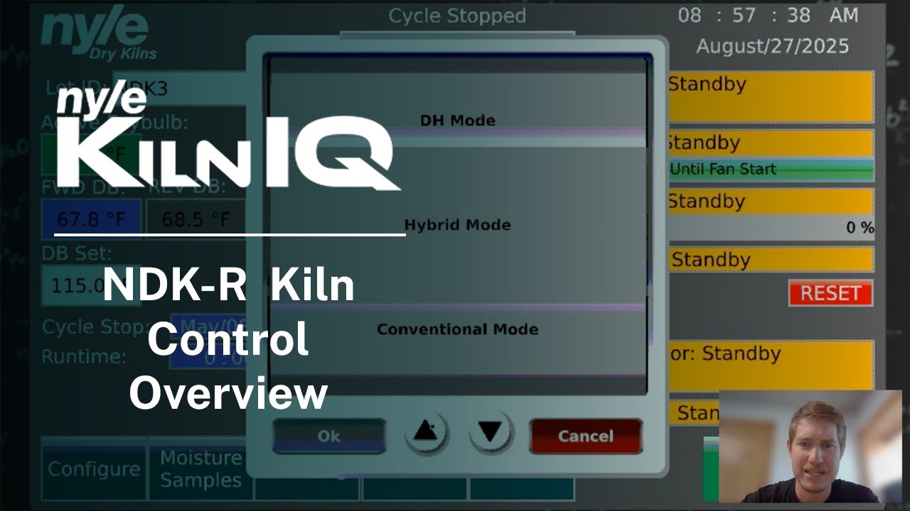 KilnIQ | Nyle Dry Kilns Retrofit Controller Walkthrough