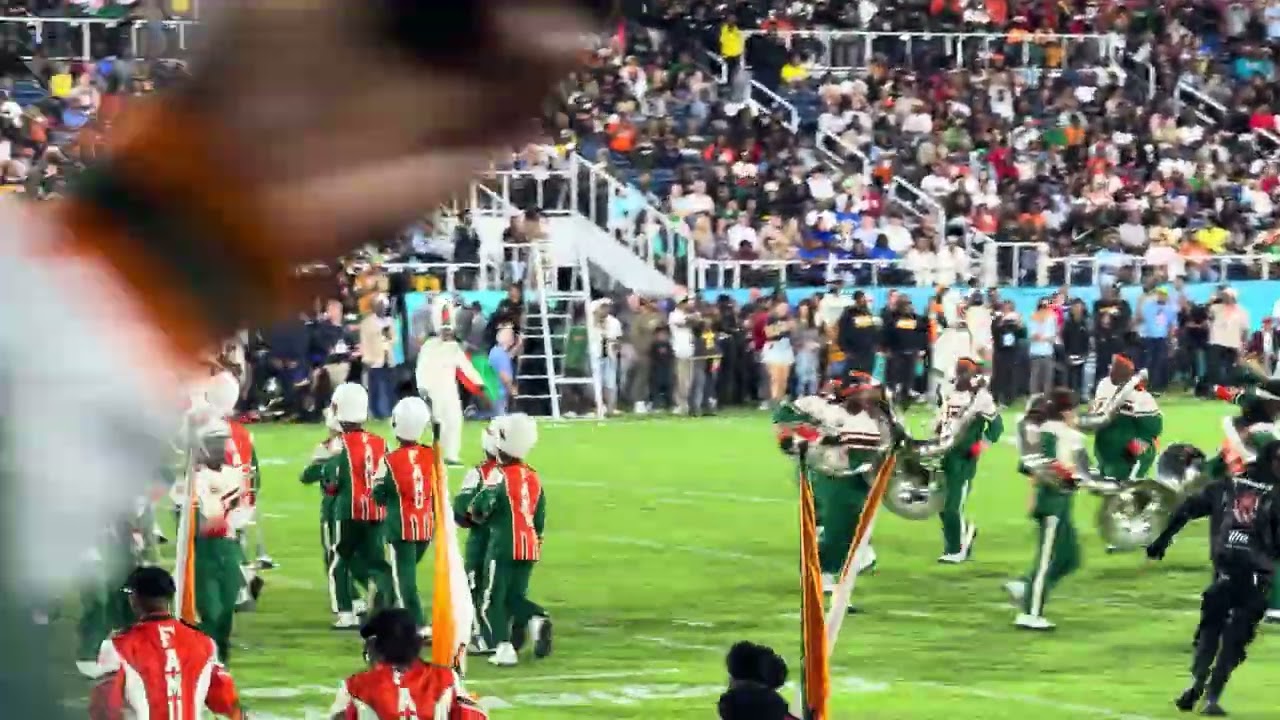 FAMU Marching Band Field Show ( Back View ) | 2026 Pepsi National Battle of the Bands