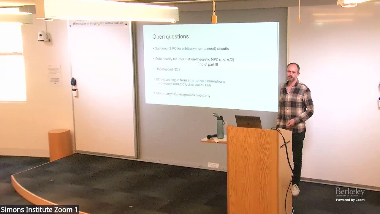 Secure Computation 3