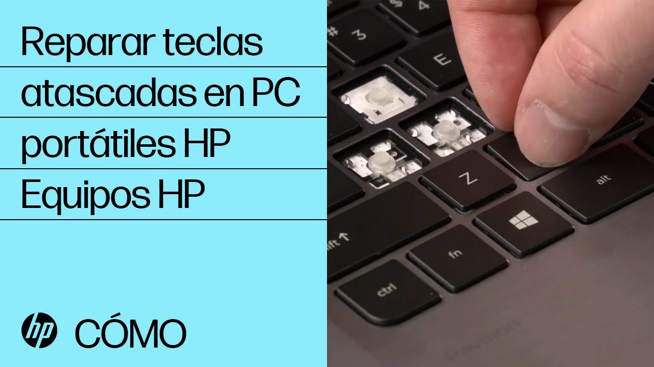 Reparar teclas atascadas en PC portátiles HP | Equipos HP | HP Support
