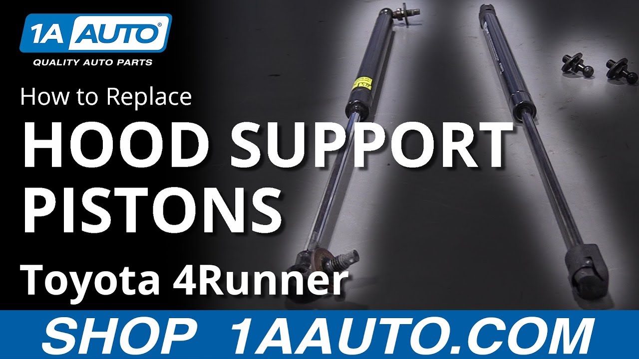 How to Install Hood Support Pistons 02-09 Toyota 4Runner