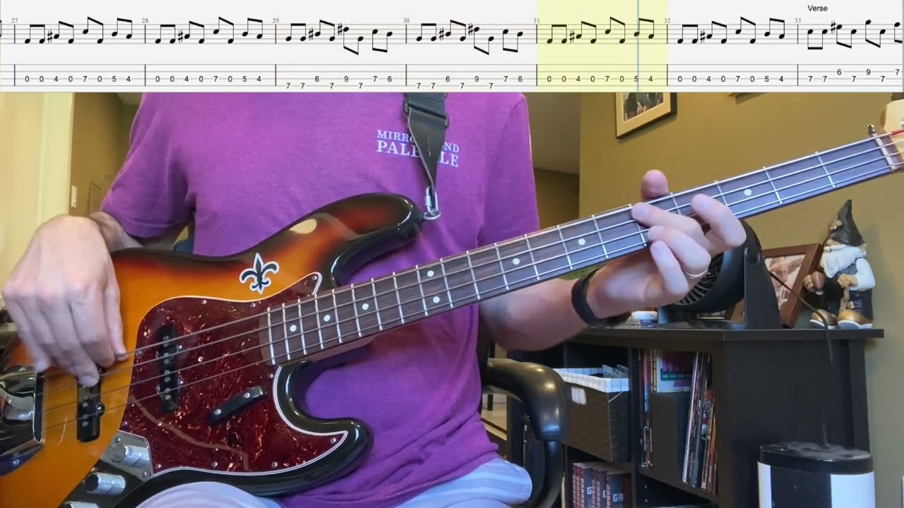 I Saw Her Standing There by The Beatles Isolated Bass Cover with Tab
