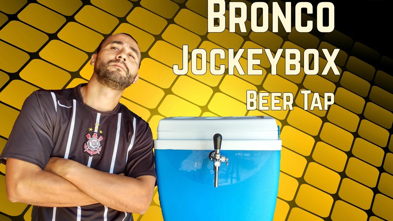Bronco Chopeira à Gelo (Jockey Box Beer Tap)