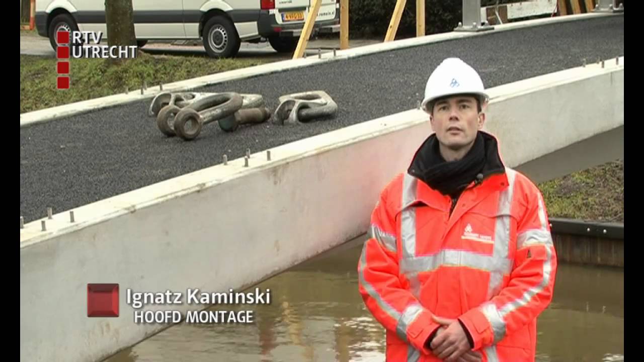 Loopbrug De Meern geplaatst