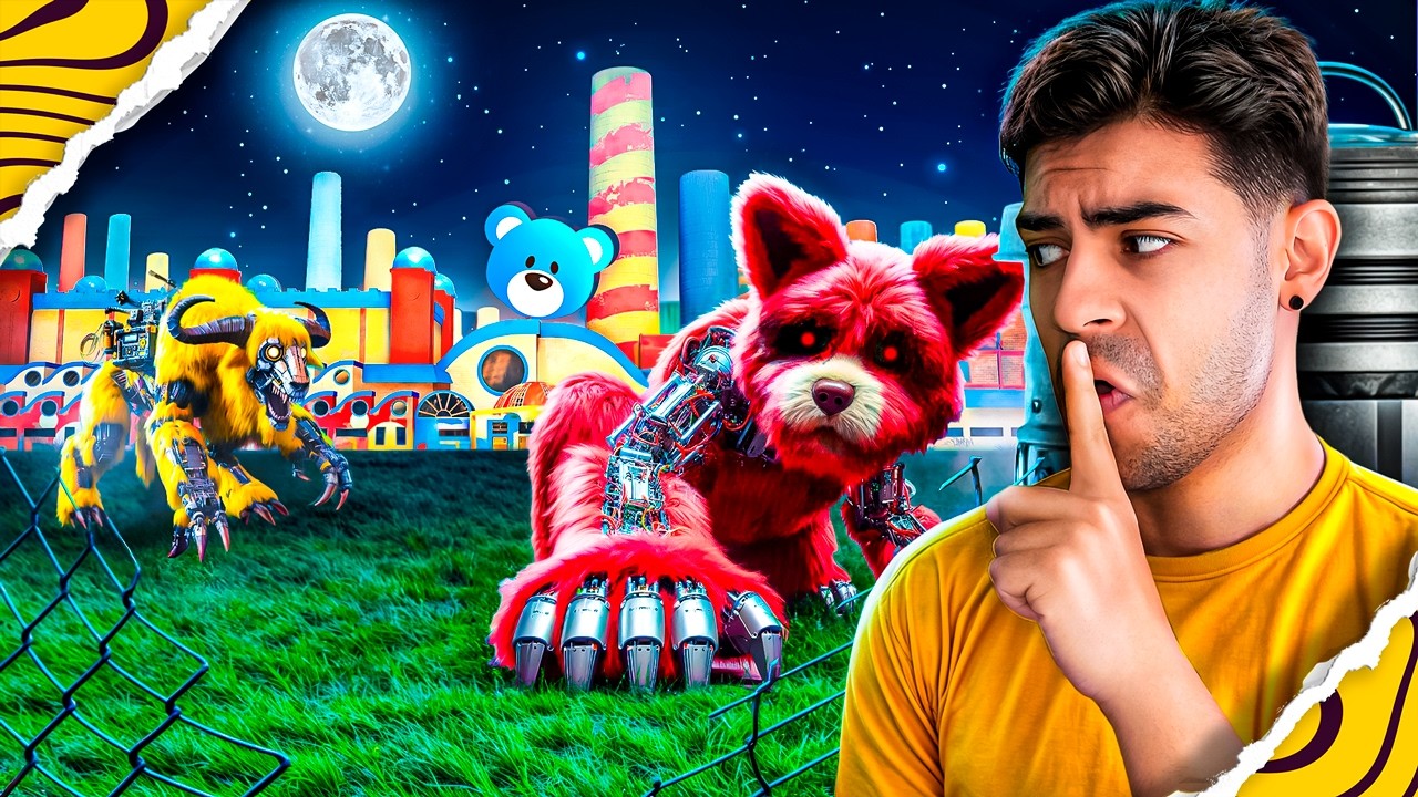 PASSEI 24 HORAS NA FÁBRICA DOS BOTFRIENDS ABANDONADA