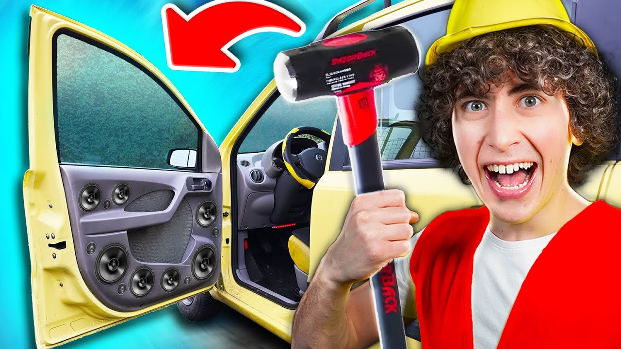Modifico la MIA AUTO con l'IMPIANTO STEREO dei MIEI SOGNI!