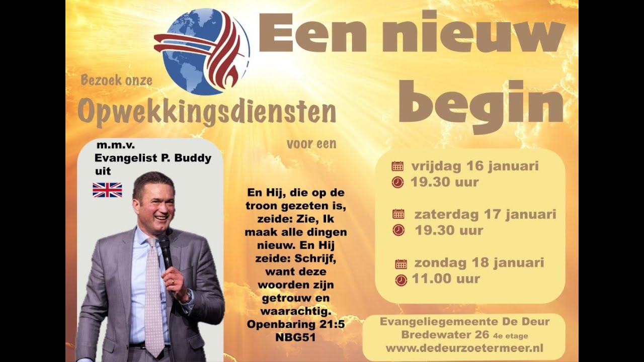 Onlinedienst |zondag 18 januari 2026 11.00
