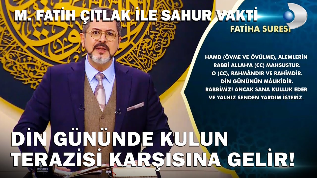 Fatiha Suresindeki 