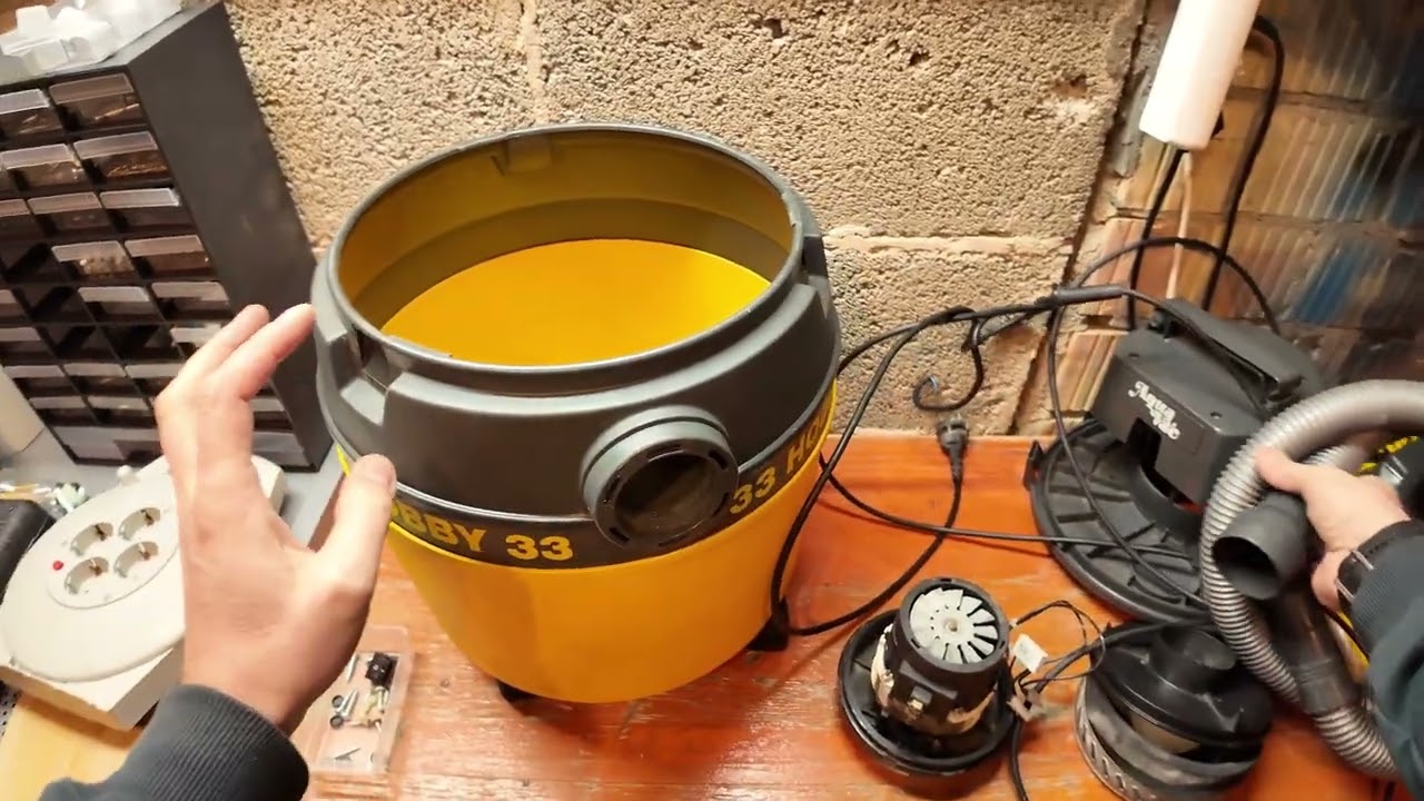 Restoration of a Very Dirty Aqua Vac Hobby 33 | Deep Cleaning & Repair ASMR