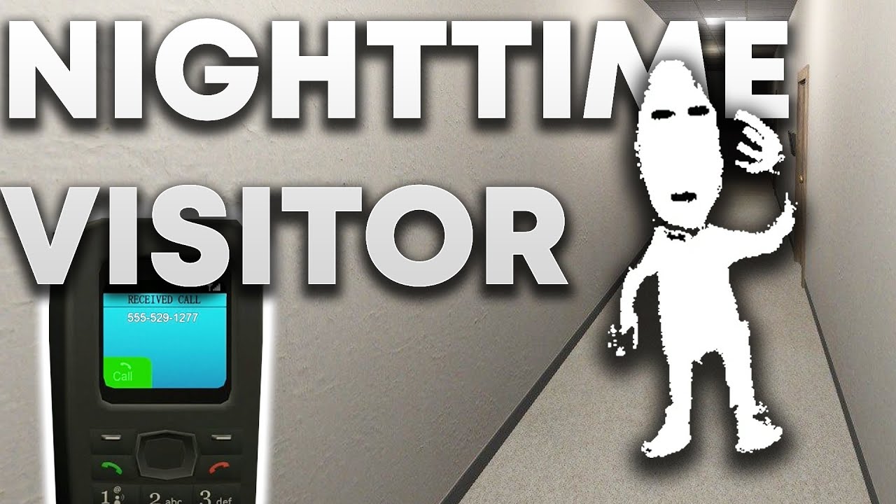 ALEX IS THE PAPER DUDE TRYING TO KILL ME, GREAT! - Nighttime Visitor (ENDING)