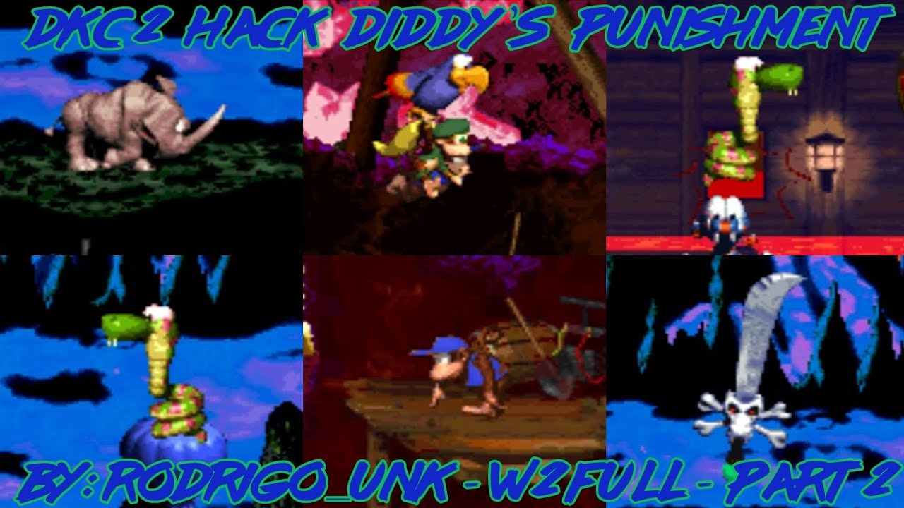 DKC 2 - HACK DIDDY'S PUNISHMENT by rodrigo_unk | W2 FULL - PART 2