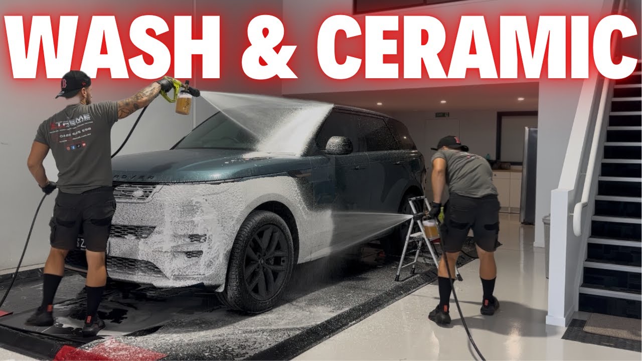 Brand New Range Rover Sport - Wash, Polish & Ceramic Coating ASMR