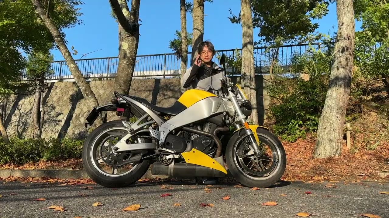 ビューエルライトニングXB9S 参考動画「奥琵琶湖から」