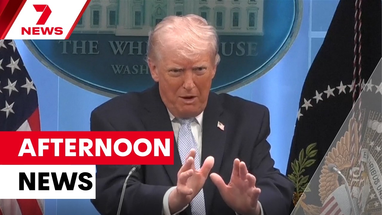 Trump agrees to two-week ceasefire; Victoria Cross recipient charged with murder | 7NEWS