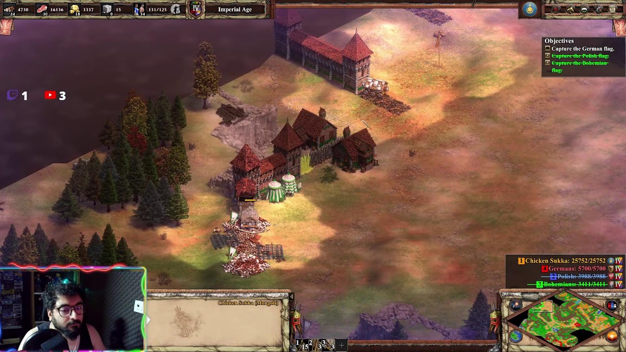 AOE 2 - Genghis Khan #5 The Promise | Hard Difficulty