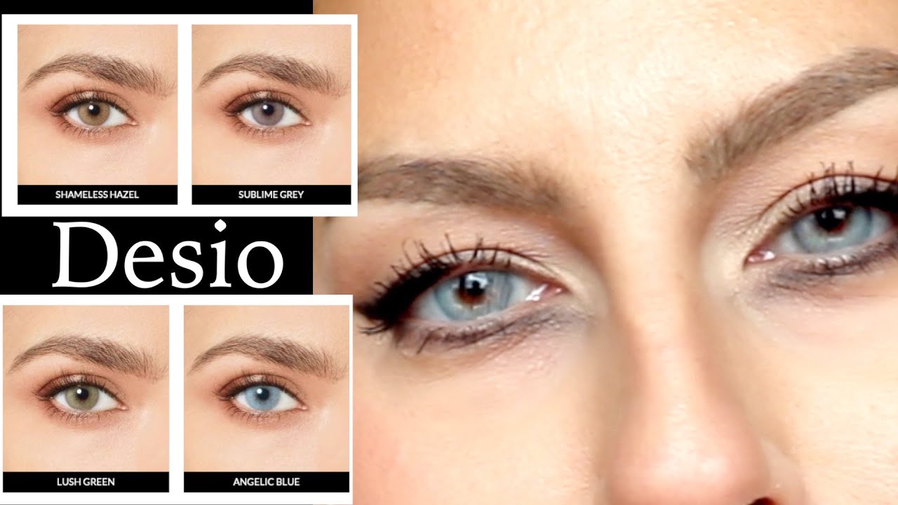 LENTI A CONTATTO COLORATE DESIO ATTITUDE COLLECTION REVIEW / Vuoi gli occhi azzurri per un concerto?