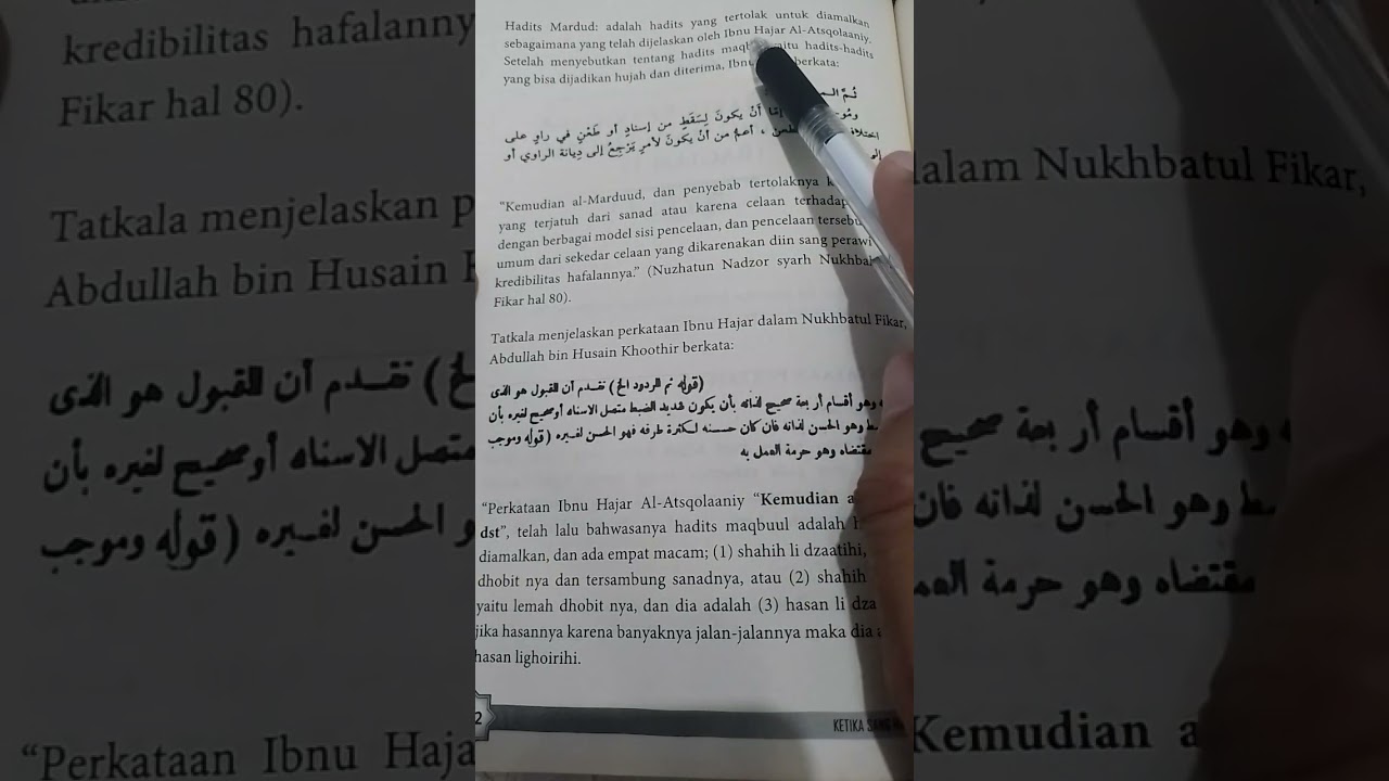 KETIKA SANG HABIB DIKRITIK - MNECAMPUR ISTILAH HADITS DHAIF 