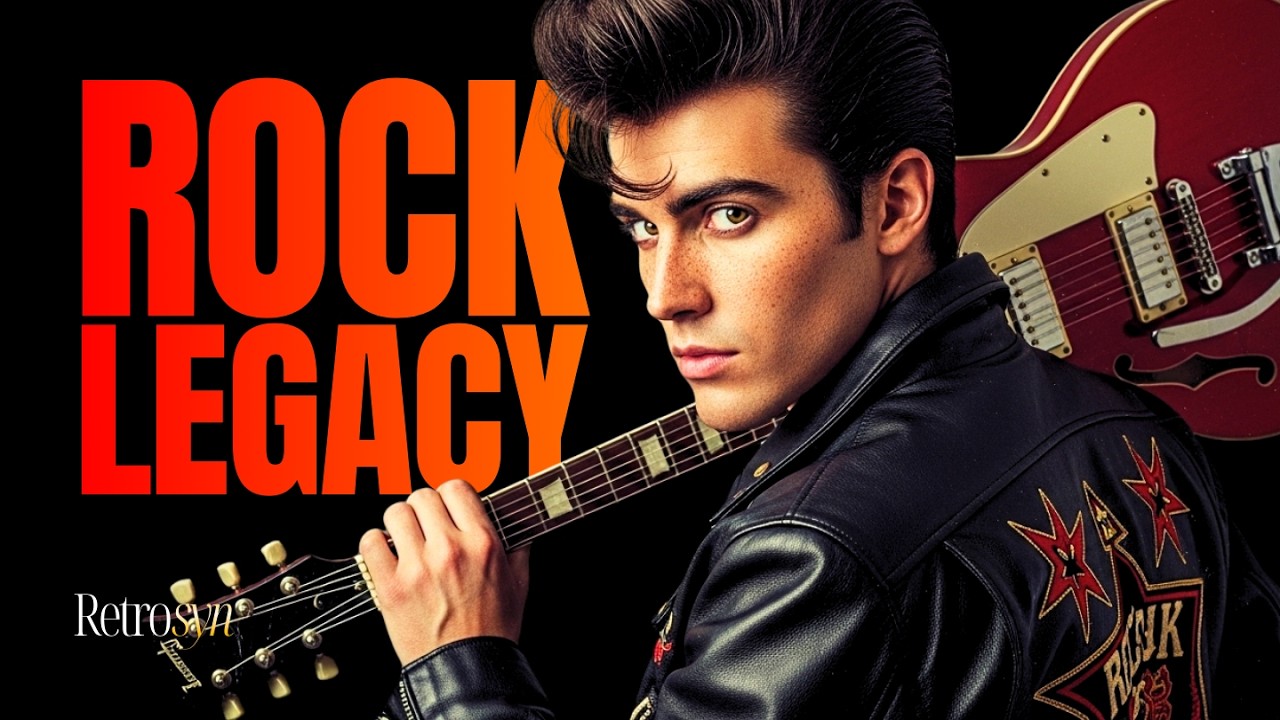 When 50s Rock & Roll Ruled the World (Elvis Presley Style) Oldies Mix | Retrosyn 🎙️🖤