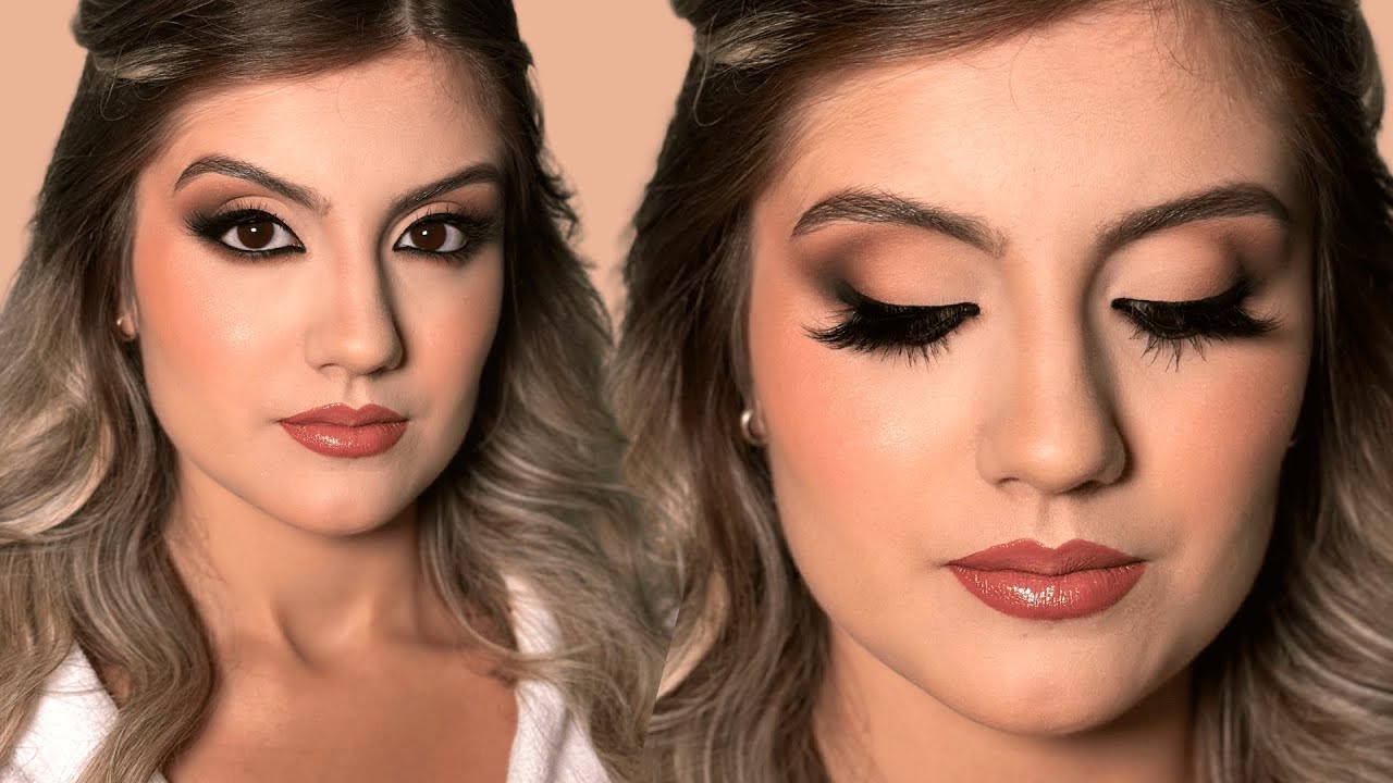 MAQUIAGEM GLAMUROSA PRA FESTAS!