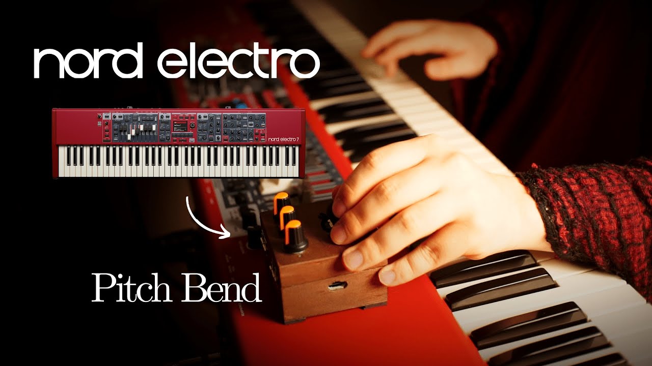 【NAMM 2026】Nord Electro 7でピッチベンドを可能にするコントローラ