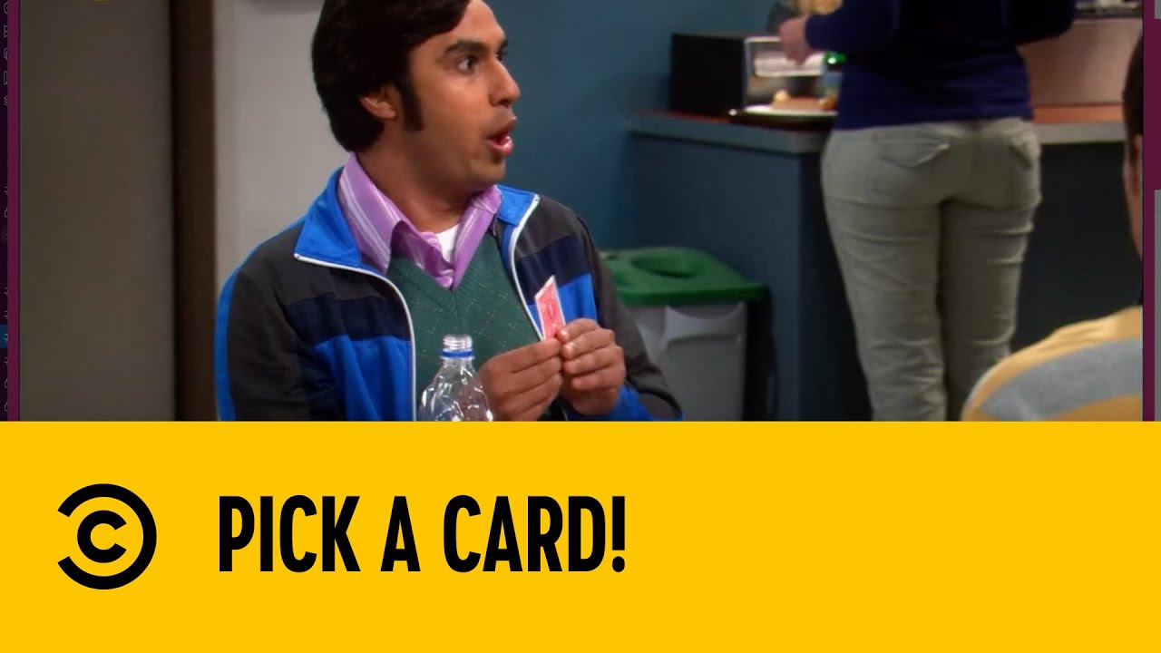 Pick A Card! | The Big Bang Theory | Comedy Central Africa
