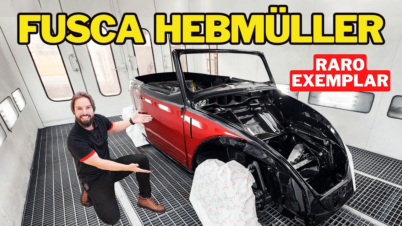 🖤 Um Clássico em Construção ❤️ Hebmüller em Pintura Especial para Lindóia 2026