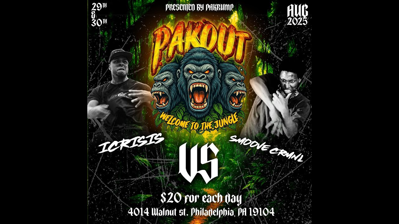 ICRISIS vs SMOOVE CRMNL | The PAKOUT 3: Welcome To The Jungle!