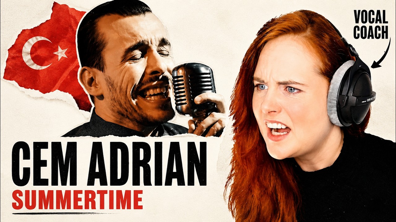 WOW! Amazing Turkish Singer! | Vocal Coach BREAKS DOWN Cem Adrian - Summertime