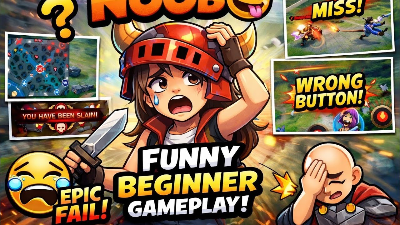 “Raw MLBB Gameplay: A beginner trying her best 😭💫”