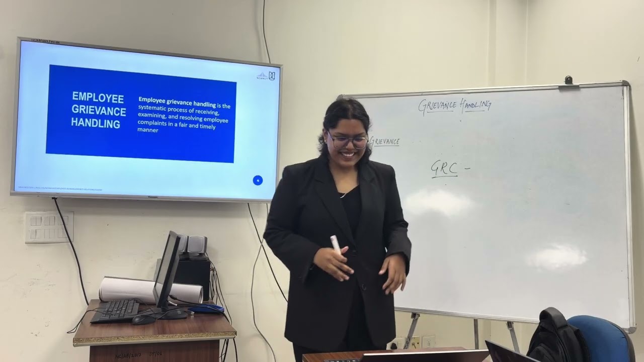 Grievance Handling PPT by Ojaswi