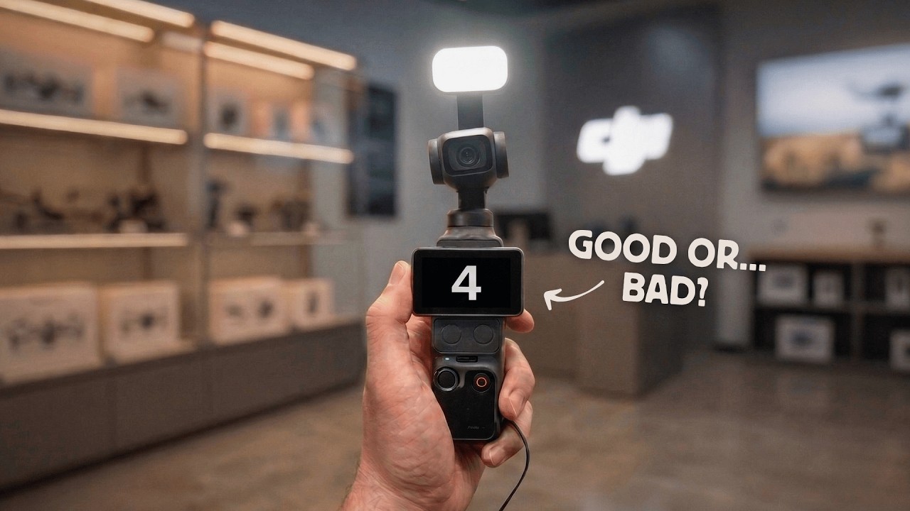 DJI Pocket 4 już dostępny! (Pierwsze spojrzenie)