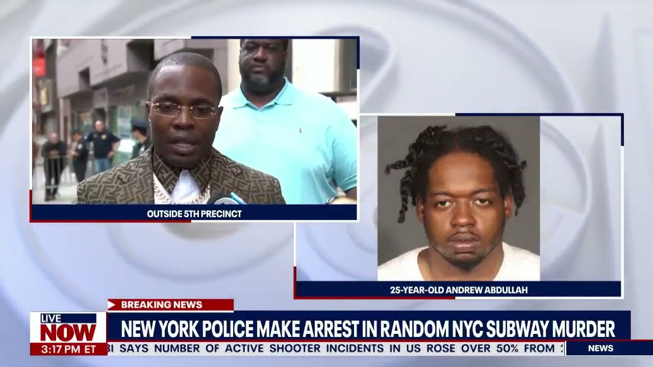 New York City train murder suspect arrested as his pastor urges community to not jump to conclusions