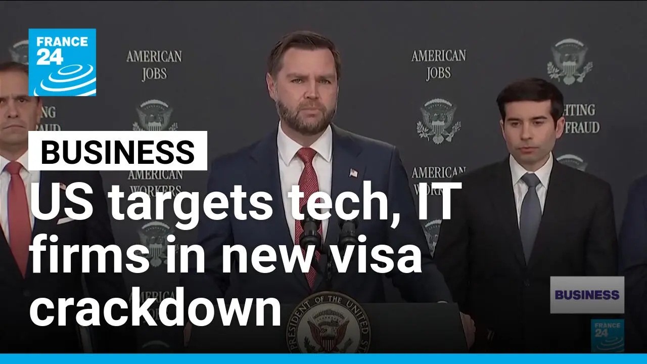 US targets Microsoft, Adobe in new visa crackdown &bull; FRANCE 24 English
