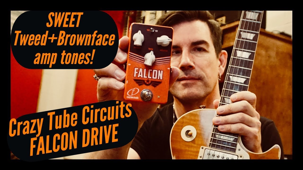 CRAZY TUBE CIRCUITS FALCON emulates 55 TWEED/61BROWNFACE TONES!