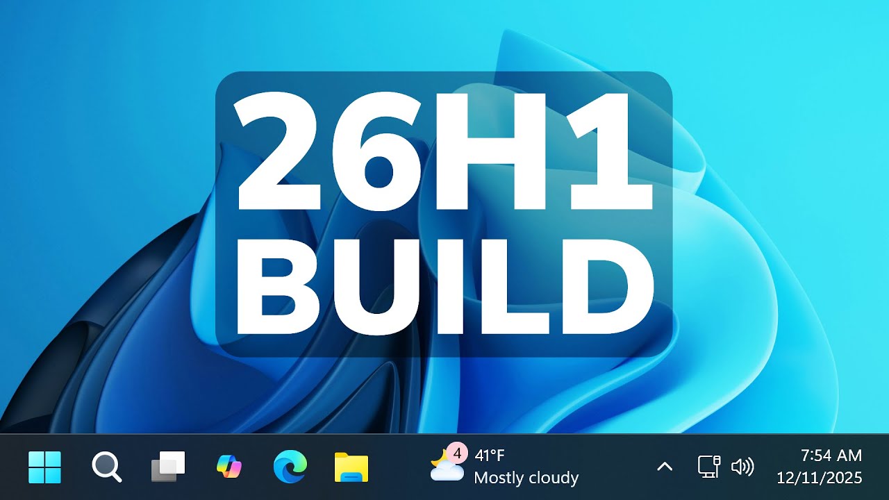 Новая сборка Windows 11 26H1 28000.1340 &ndash; новые функции и исправления в канале Canary.
