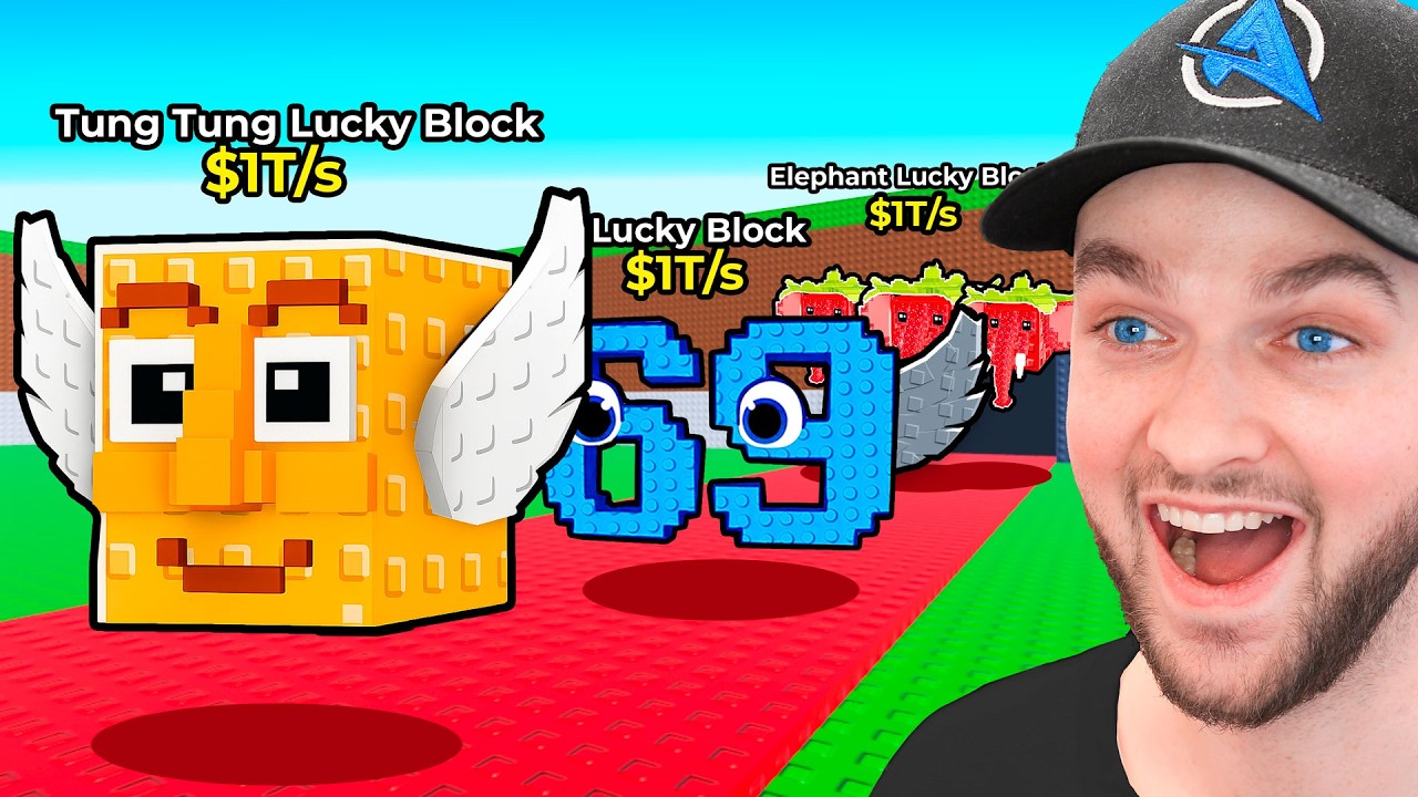 I Unlocked The New BANNED LUCKY BLOCK in Steal a Brainrot!