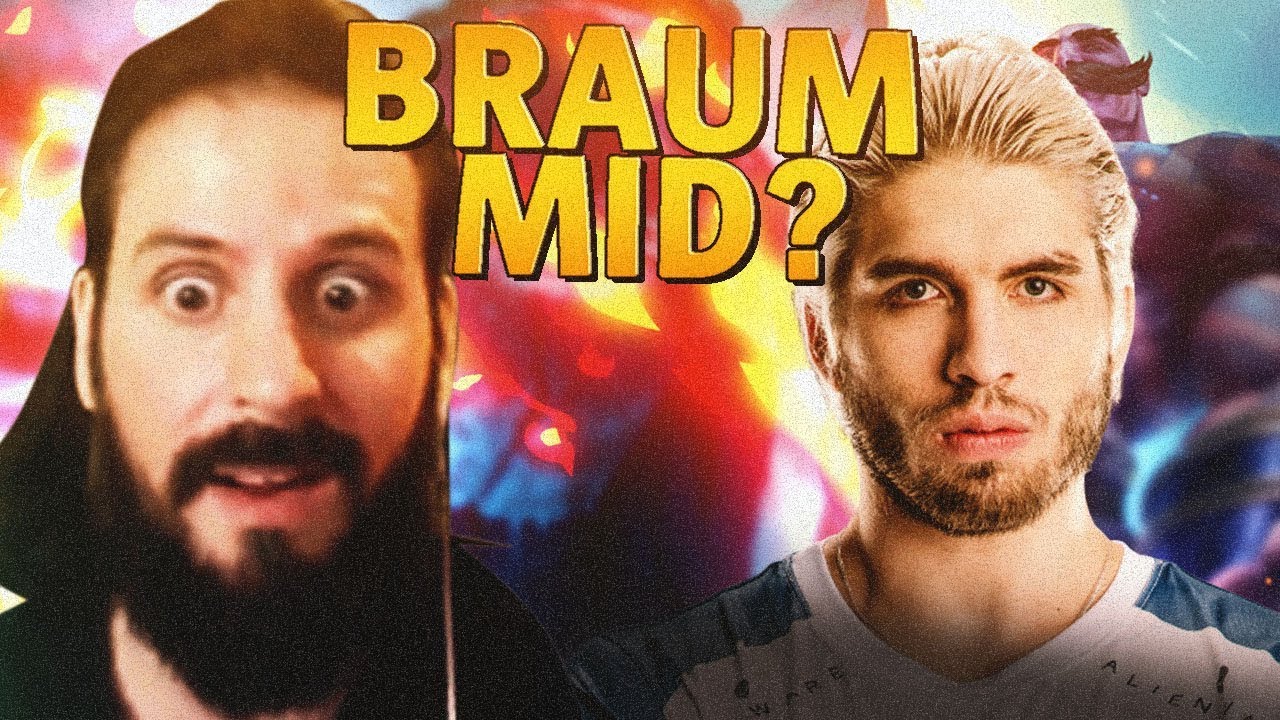 BRAUM MID? ESSA ESTRATEGIA É MUITO BOA! DUO RAKIN