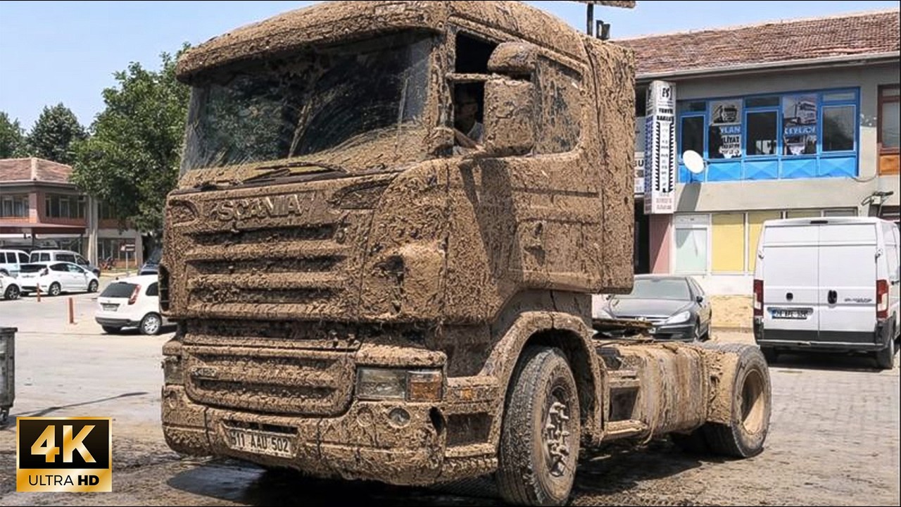 I Cleaned the WORST Trucks I've Ever Seen 🤮 | 4K Satisfying ASMR