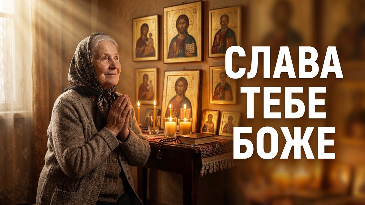 Благодарственная молитва 🙏 Слава Тебе, Боже