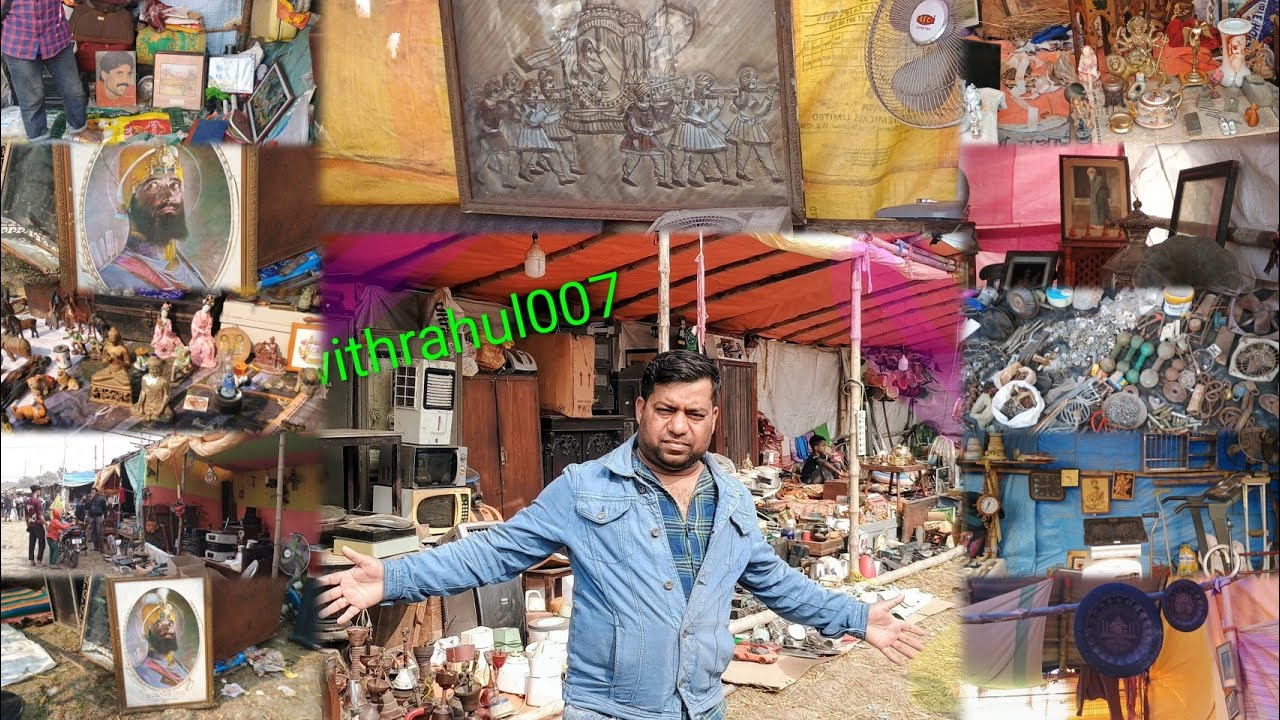 Markar Sankranti Mela biggest used market #villfair #furniture #mobile #pictures #viral #indian