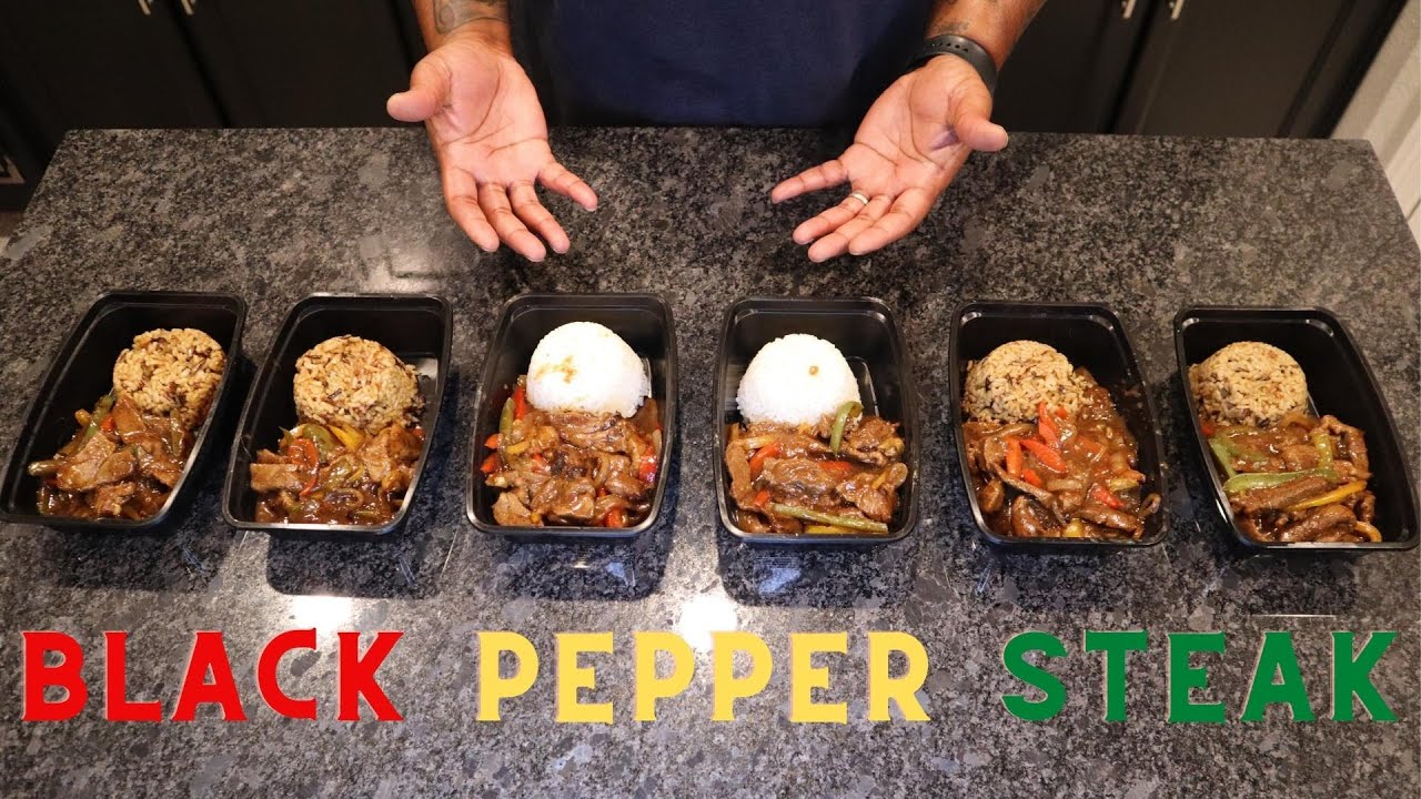 The Best Black Pepper Steak Recipe | Meal Prep for Beginners